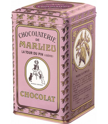 Chocolat à fondre pépites : Boîte Métal