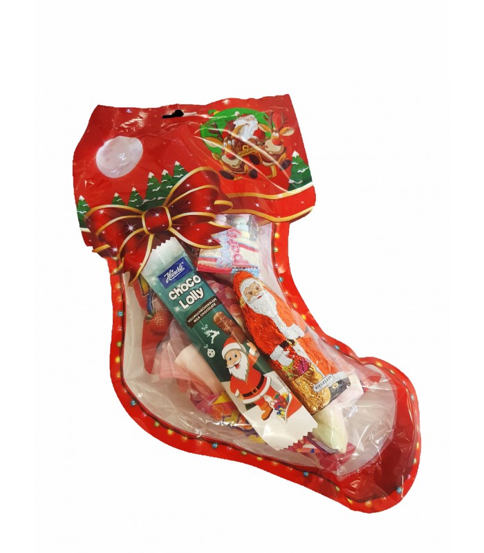 Botte de Noël chocolats et friandises