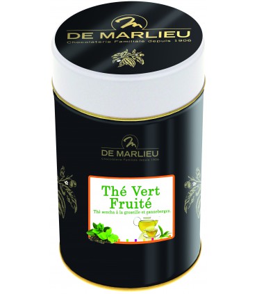 Thé vert fruité en Boite Métal