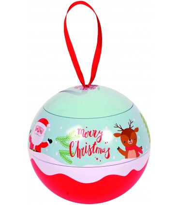 Boule Métal Sapin garnie