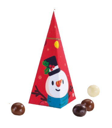 Cornet de Céréales biscuitées aux 4 chocolats