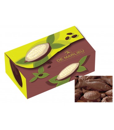 Lot de 2 Ballotins Friture Lait + Noir