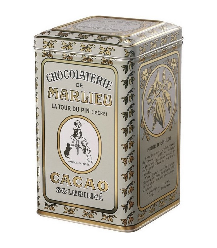 Chocolat en poudre Boîte Métal