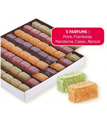 Pâtes de fruits 5 parfums